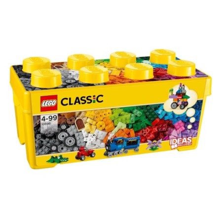 LEGO Classic Creatieve medium Opbergdoos met Kleurrijke Stenen 10696
