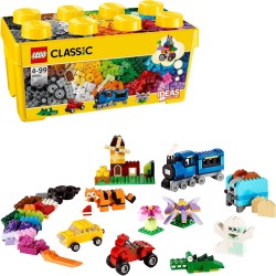 LEGO Classic Creative Medium Storage Box with Colourful Bricks 10696