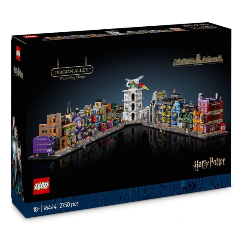 LEGO 76444 Harry Potter Diagon Alley Wizard Shops