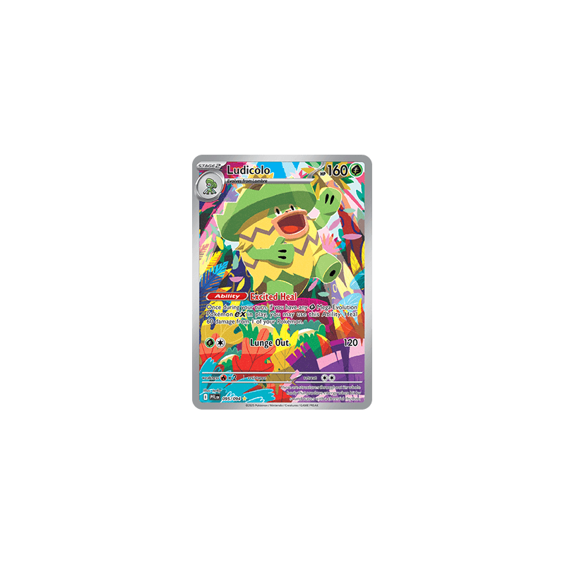 Ludicolo - PFL 095 - Phantasmal Flames - Eng