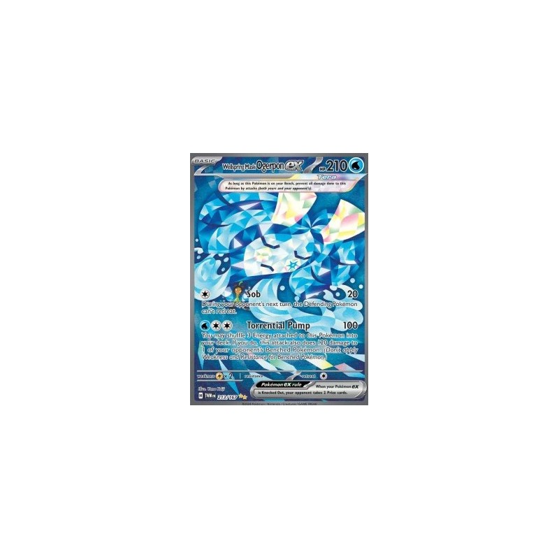 Wellspring Mask Ogerpon ex - TWM 213 - Twilight Masquerade -  Eng