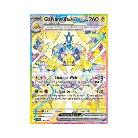 Galvantula Ex - SCR 168 - Stellar Crown - Eng