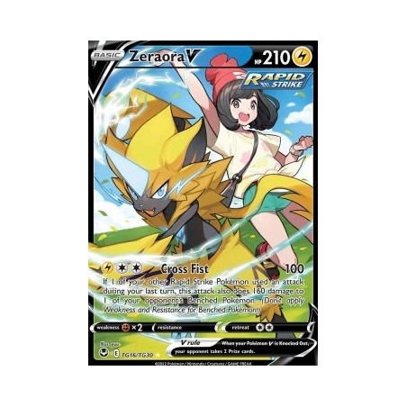 Zeraora V - SIT TG16 - Silver Tempest- Eng