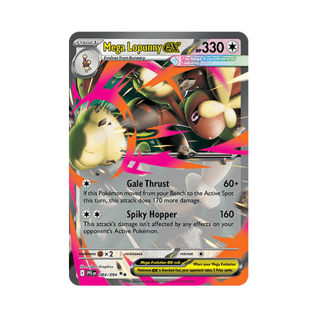 Mega Lopunny ex (PFL 084) - Phantasmal Flames - Eng