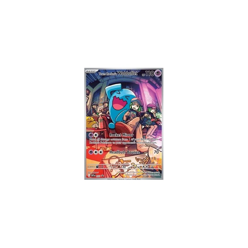 Team Rocket's Wobbuffet (SVP 203) - Scarlet & Violet Promos - Eng