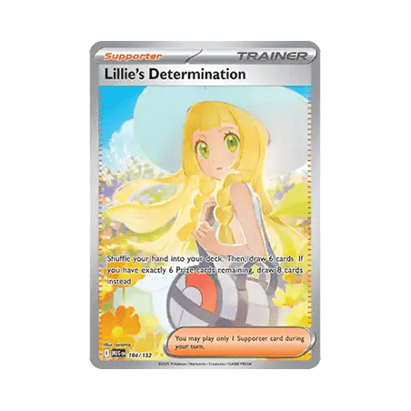 Lillie's Determination (MEG 184) - Mega Evolution - Eng