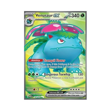 Venusaur ex (MEW 182) - 151 Set - Eng