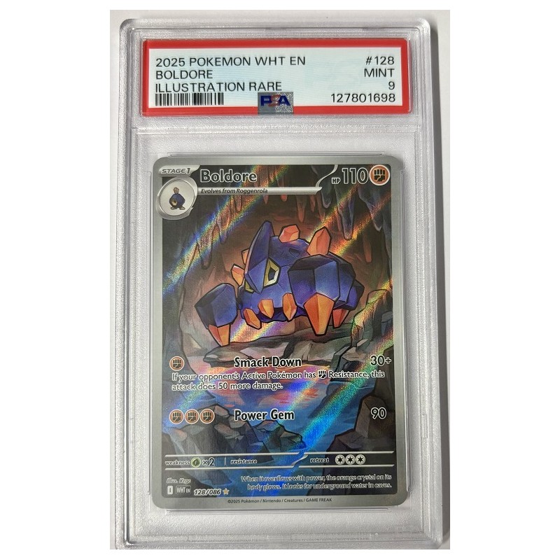 Boldore - WHT 128 - White Flare - PSA 9 - ENG