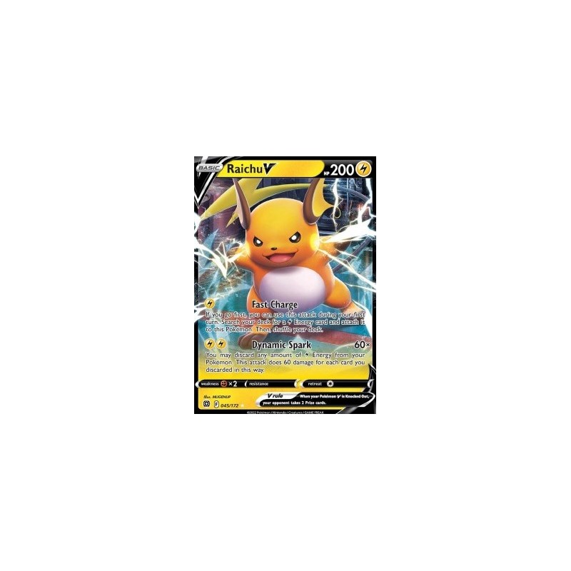 Raichu V (BRS 045) - Brilliant Stars - Eng