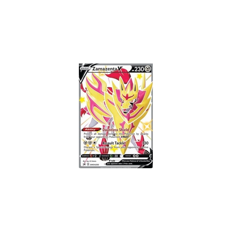 Zamazenta V (SWSH 293) - Sword & Shield Promo's -  Eng
