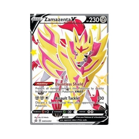 Zamazenta V (SWSH 293) - Sword & Shield Promo's -  Eng
