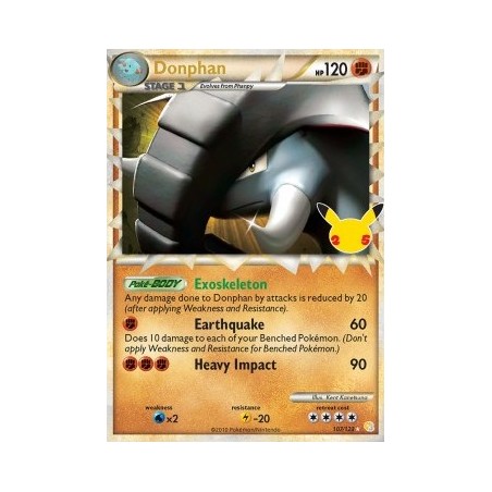 Donphan (CEL HS 107) - Celebrations 25 Year - Eng