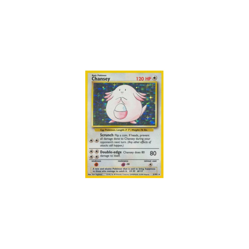 Chansey (BS 3) - Base Set - NL/DUTCH