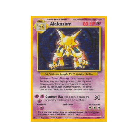 Alakazam (BS 1) - Base Set - NL/DUTCH