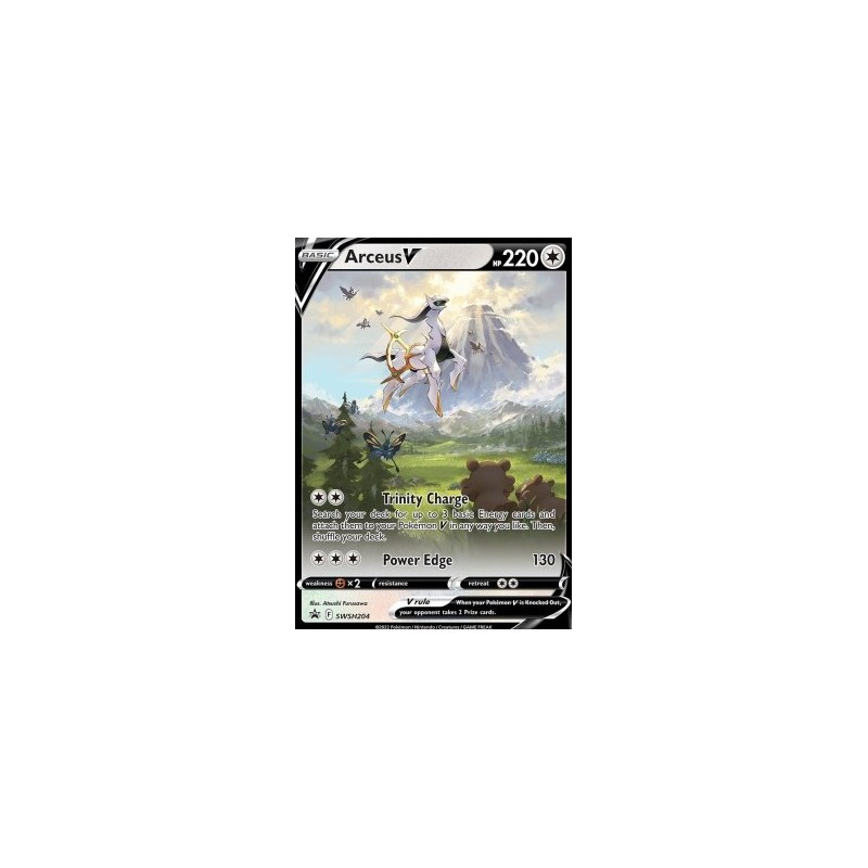 Arceus V (SWSH 204) - Sword & Shield Promo's - Eng