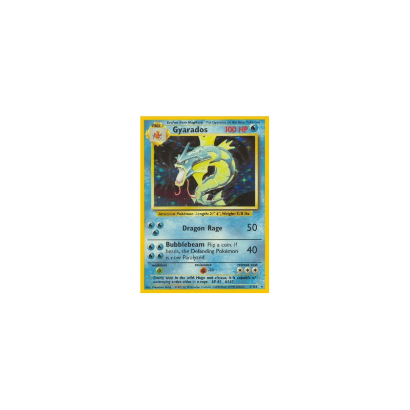 Gyarados (BS 6) - Base Set - ENG