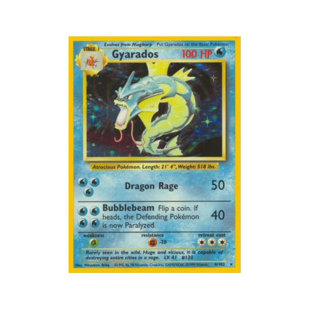 Gyarados (BS 6) - Base Set - ENG