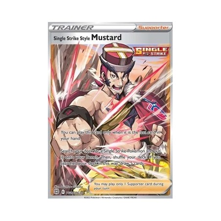 Single Strike Style Mustard (BRS TG28) - Battle Styles - Eng