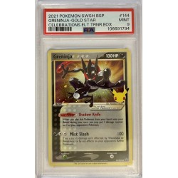 Greninja Gold Star - SWSH 144 - PSA 9 - ENG