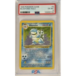 Blastoise - Base Set 2 - PSA 6 - ENG