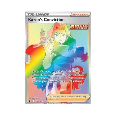 Karen's Conviction (CRE 216) - Shining Fates - Eng