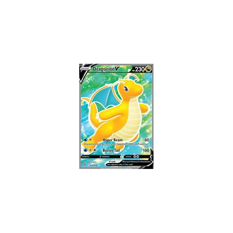 Dragonite V (PGO 076) - Pokémon Go -  Eng