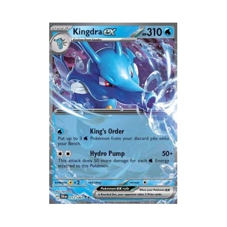 Kingdra ex (SFA 012) - Shrouded Fable - Eng