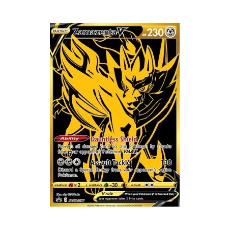 Zamazenta V (SWSH 077) - Sword & Shield Promo's - Eng