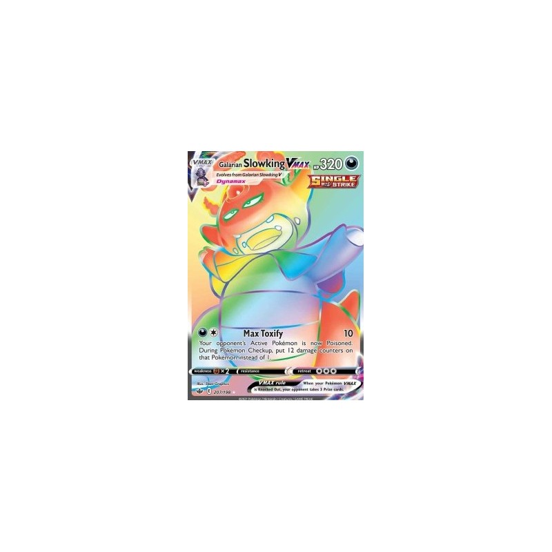 Galarian Slowking VMAX (CRE 207) - Chilling Reign - Eng