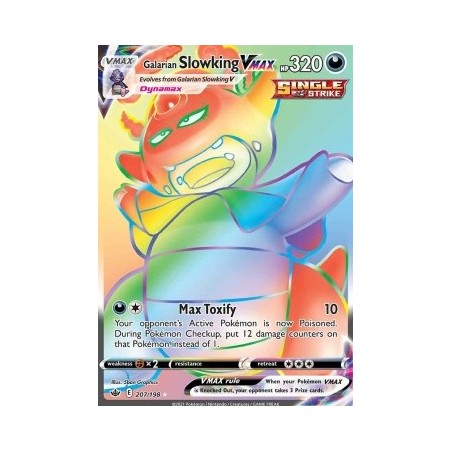 Galarian Slowking VMAX (CRE 207) - Chilling Reign - Eng