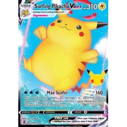 Surfing Pikachu VMAX (CEL 009) - Celebrations 25 Year - Eng