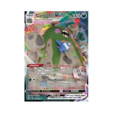 Garbodor VMAX (EVS 101) - Evolving Skies - Eng