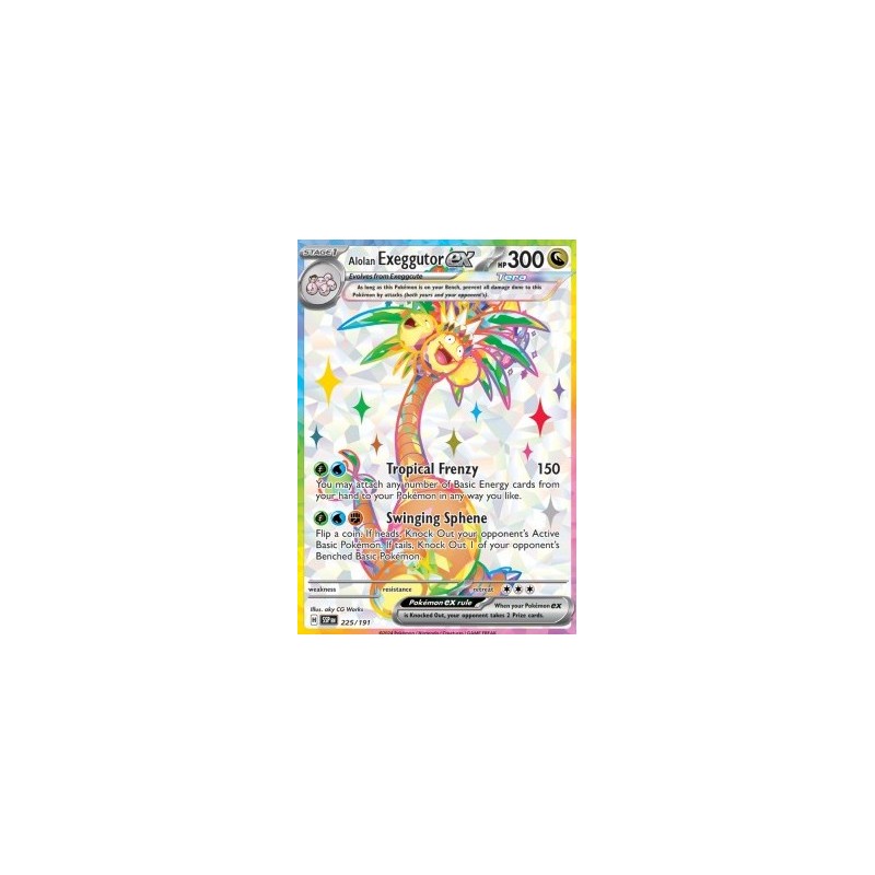 Alolan Exeggutor ex (SSP 225) - Surging Sparks - Eng