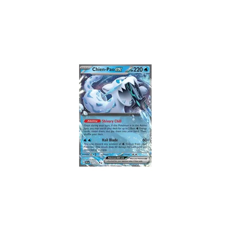 Chien-Pao ex (PAL 061) - Paldea Evolved -  Eng
