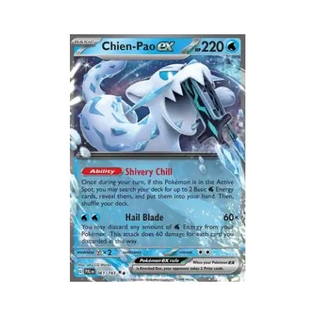 Chien-Pao ex (PAL 061) - Paldea Evolved -  Eng
