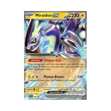 Miraidon ex (SVP 028) - Scarlet & Violet Promos - Eng