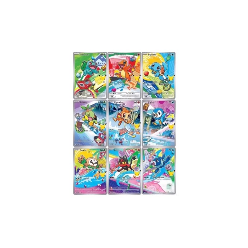 Pokémon First Partner Illustration Collection Series 1 - Eng