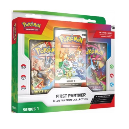 Pokémon First Partner Illustration Collection Series 1 - Eng