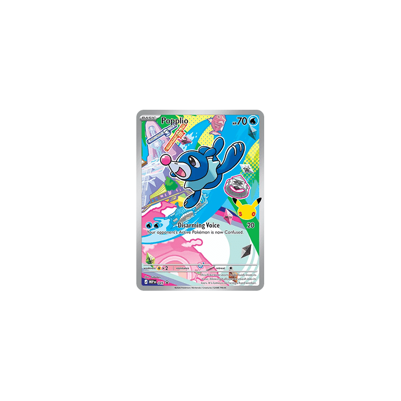 Popplio (MEP 045) - Mega Evolution Promo's - Eng