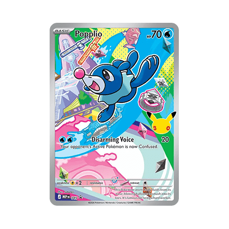 Popplio (MEP 045) - Mega Evolution Promo's - Eng