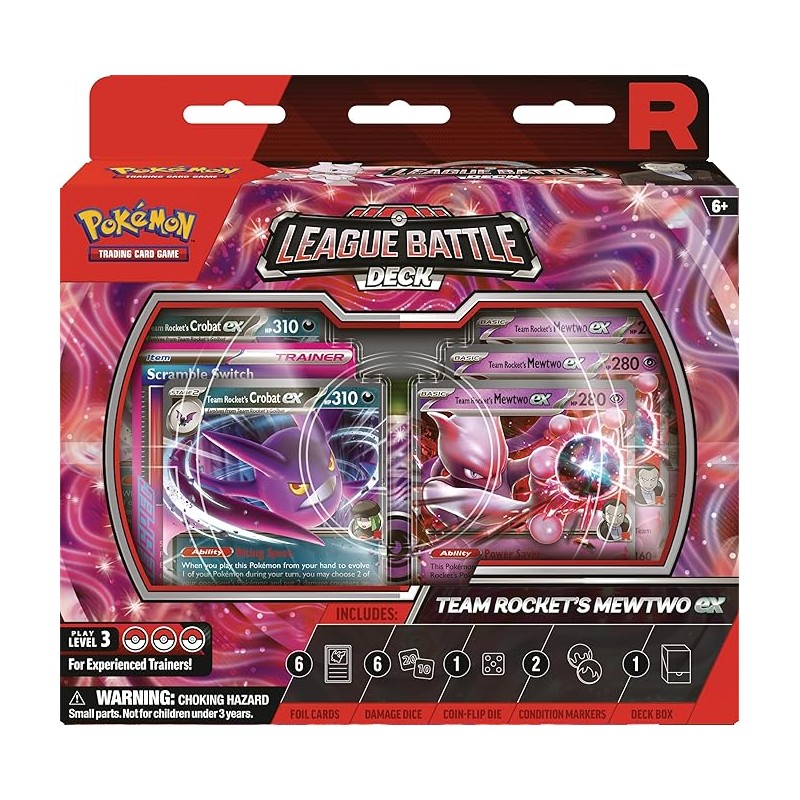 Pokemon: Team Rocket’s Mewtwo EX League Battle Deck - Eng