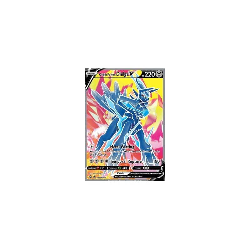 Origin Forme Dialga V (SWSH 255) - Sword & Shield Promo's -  Eng