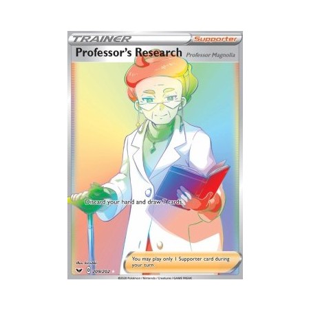 Professor's Research - Professor Magnolia (SSH 209) - Sword & Shield -  Eng