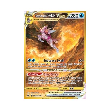 Origin Forme Palkia VSTAR (CRZ GG67) - Crown Zenith - Eng