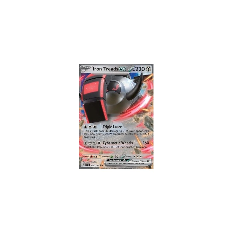 Iron Treads ex (SVI 143) - Scarlet & Violet -  Eng