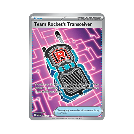 Team Rocket's Transceiver (ASC 263) - Ascended Heroes - Eng