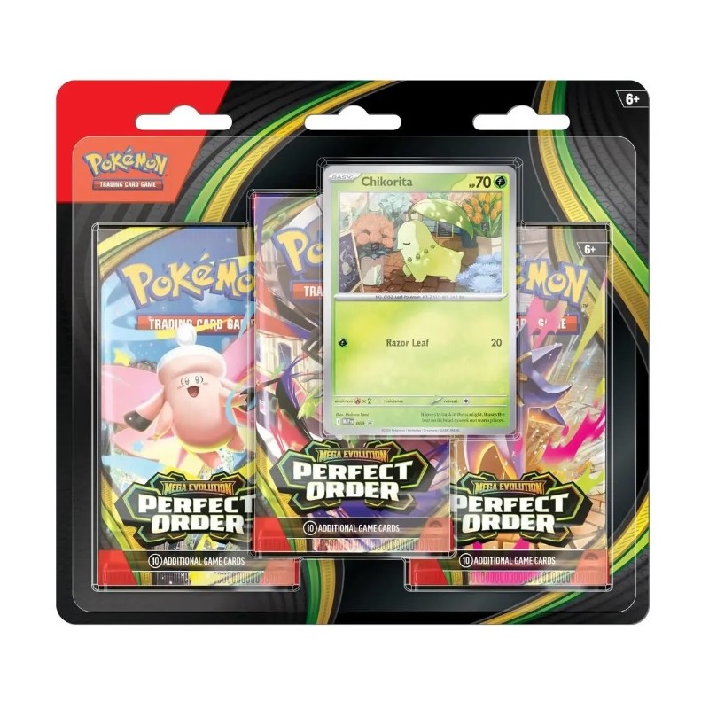 Pokémon TCG: Perfect Order 3 Pack Blister Eng