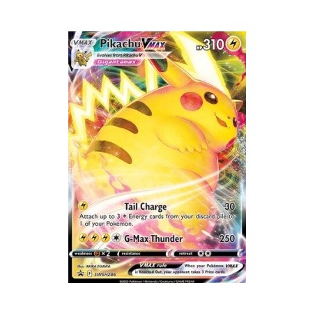Pikachu VMAX (SWSH 286) - Sword & Shield Promo's -  Eng