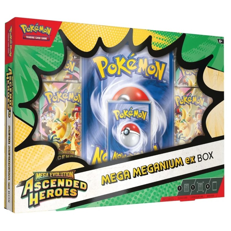 Pokemon Ascended Heroes Mega ex Box Eng