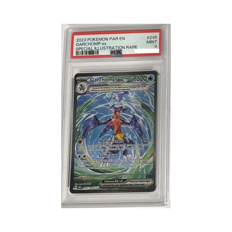 Garchomp Ex - Paradox Rift - PAR 245 - PSA 9 - ENG